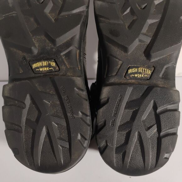 Red Wing Irish Setter 83612 Boots - Steel Toe - Size 11.5 Men's- New Black - Picture 9 of 15